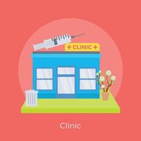 Trendy Clinic Concepts vector