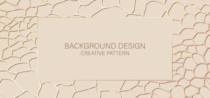 Adobe Illustrator Artwork. Luxury premium background design with gold abstract pattern. Gold horizontal vector template for banner, premium invitation, luxury voucher, prestigious gift certificate.