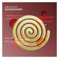 Abstract line background with brown background vector