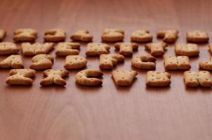 Cracker keyboard buttons photo