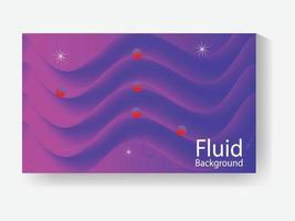 fluid abstract liquid background design. vector land page wall paper .