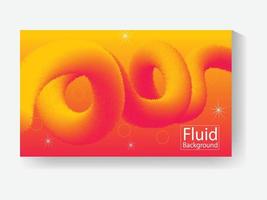 fluid abstract liquid background design. vector land page wall paper .