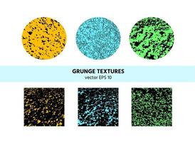 Original grunge background texture. Trendy grainy overlay for creating special cracked, splattered or spotted background effect. Colored design elements vector