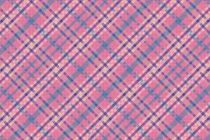 Tartan or plaid retro color pattern. vector