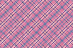 Tartan or plaid retro color pattern. vector