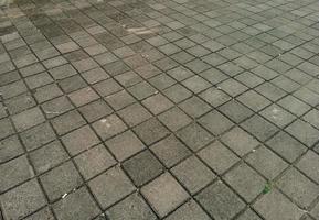 arrangement of paving stones that make a certain pattern. good for background and copy space photo
