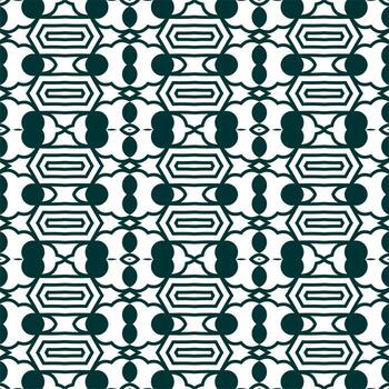 Seamless Pattern. Simple background with geometric elements vector