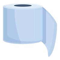 Toilet tissue icon, cartoon style vector