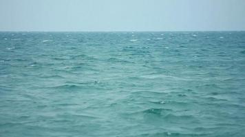 gros plan des vagues de la mer, bord de la mer, sable rocheux video