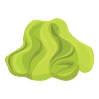 Cuisine wasabi icon, cartoon and flat style vector