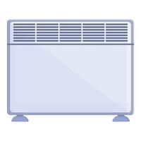 Household convector icon cartoon vector. Heater electric vector