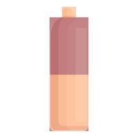 Shampoo bottle icon cartoon vector. Cosmetic bottle vector