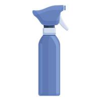 spray para icono de flores, estilo de dibujos animados vector