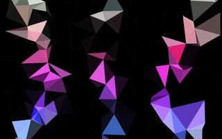 Light Multicolor, Rainbow vector polygonal pattern.