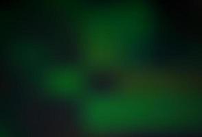 Dark Green vector blurred shine abstract background.