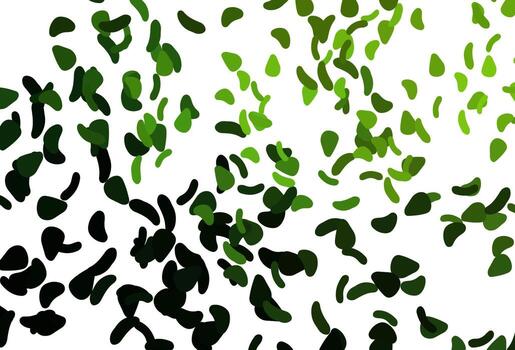 Telón de fondo de vector rojo, amarillo claro con formas abstractas.