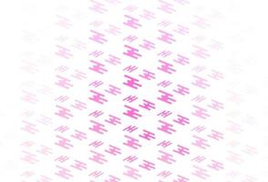 Light Pink vector texture with colorful lines.