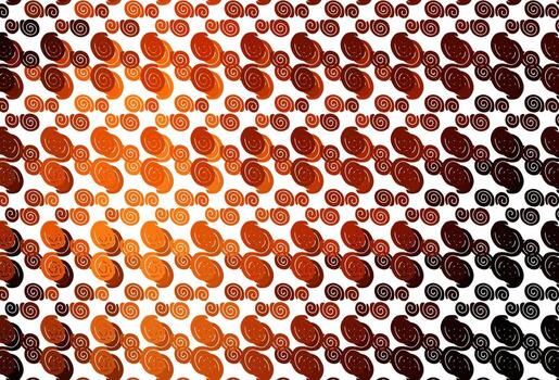 Fondo de vector rojo, amarillo claro con líneas abstractas.