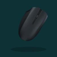 realistic computer mouse vector