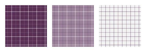 Set of tattersall plaid seamless surface pattern vector