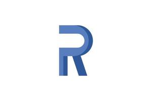 Abstract R Letter Logo vector