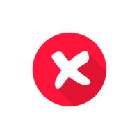 red cross icon for things that should not be done or forbidden png