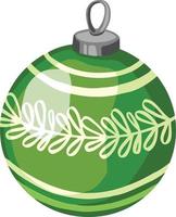 symbol new year or christmas toy christmas ball vector