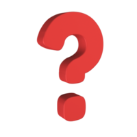 3d question mark icon questioning for answers png