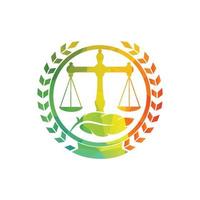 Law Balance And Attorney Monogram Logo Design. Balance logo design related to attorney, law firm or lawyers. vector