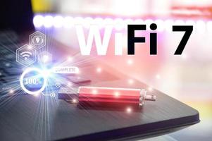 Wi-Fi 7 Next Generation Networking Communication,high speed communication photo