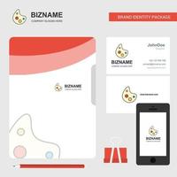 Paint tray Business Logo File Cover Visiting Card and Mobile App Design Vector Illustration