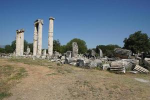 Temple of Aphrodite in Aphrodisias Ancient City in Aydin, Turkiye photo