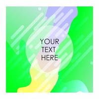 Colorful background with typography design vector