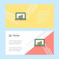 Laptop abstract corporate business banner template horizontal advertising business banner vector