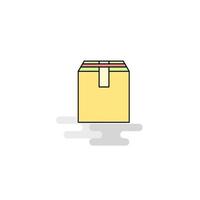 Flat Database Icon Vector