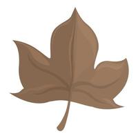 Cotton leaf icon cartoon vector. Soft plant vector