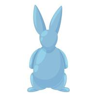 Balloon rabbit icon cartoon vector. Air cute vector