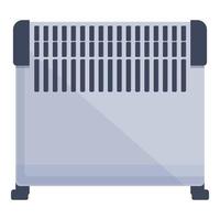 Heat convector icon cartoon vector. Heater electric vector