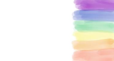 Drawing of rainbow colours with texts 'Happy Pride Month 2023', concept for LGBTQAI community celebrations in pride month around the world. photo