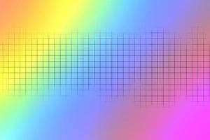 Drawing of rainbow colours with texts 'Happy Pride Month 2023', concept for LGBTQAI community celebrations in pride month around the world. photo