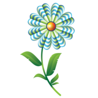 diseño de ilustración de flores para decoración png