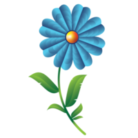 flower illustration design for decoration png