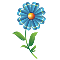 flower illustration design for decoration png