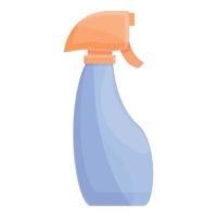 Spray for laminate flooring icon, cartoon style vector