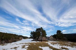 Winter on the mountain photo