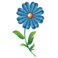 flower illustration design for decoration png