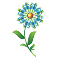 flower illustration design for decoration png