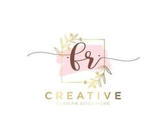 Initial VL feminine logo. Usable for Nature, Salon, Spa, Cosmetic and  Beauty Logos. Flat Vector Logo Design Template Element. 15370706 Vector Art  at Vecteezy