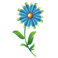 design de ilustração de flores para decoração png