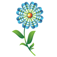 design de ilustração de flores para decoração png